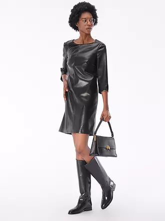 COMMA | Minikleid in Lederoptik | 